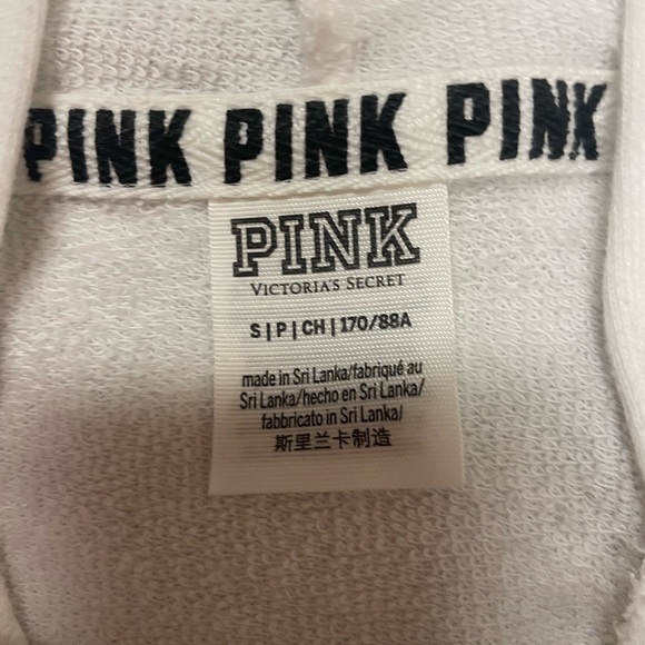 Pink Cropped Hoodie - Picture 2 of 2